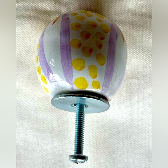 Mackenzie Childs Ceramic Knobs Set - Picture 3 of 16